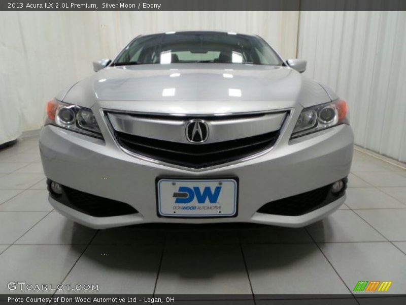 Silver Moon / Ebony 2013 Acura ILX 2.0L Premium