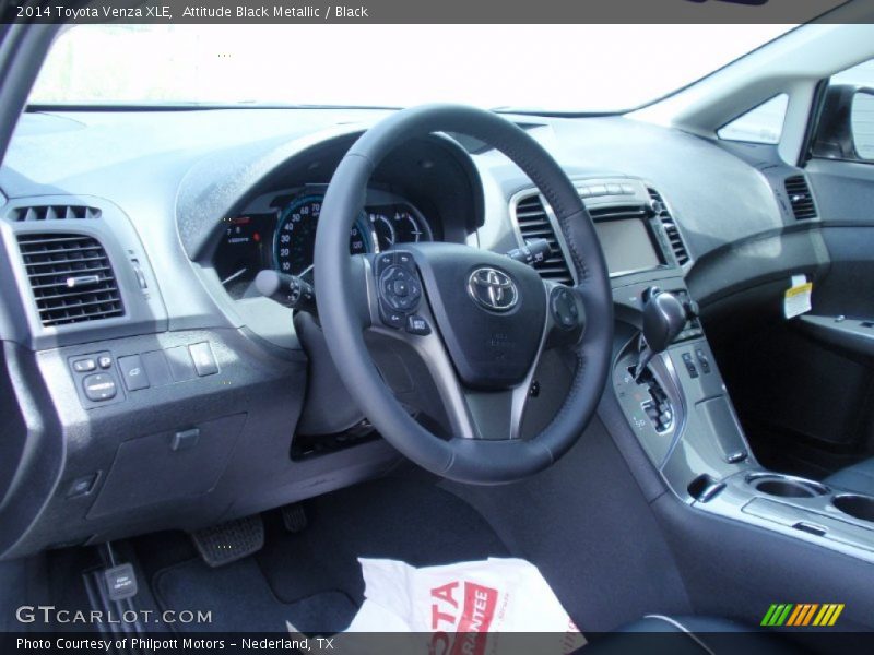 Attitude Black Metallic / Black 2014 Toyota Venza XLE