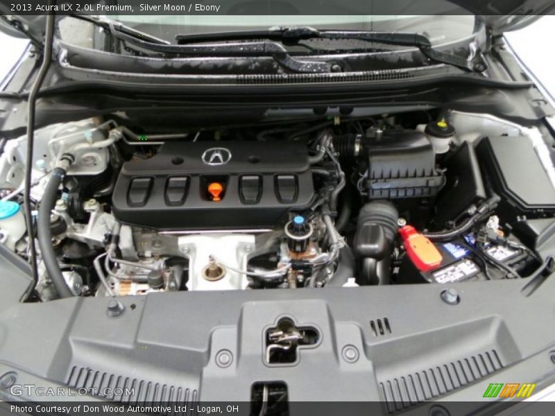 Silver Moon / Ebony 2013 Acura ILX 2.0L Premium