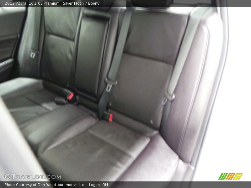 Silver Moon / Ebony 2013 Acura ILX 2.0L Premium
