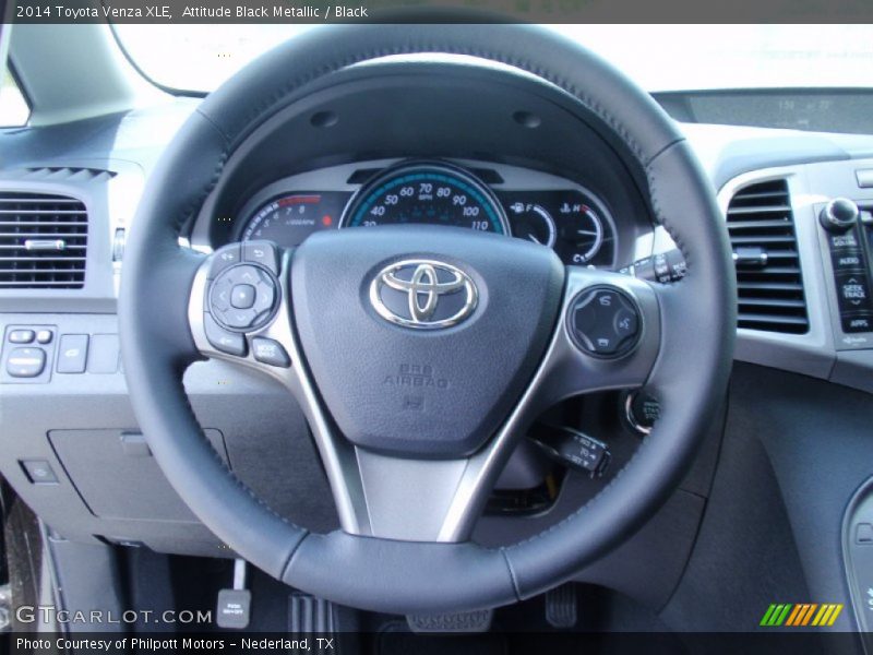 Attitude Black Metallic / Black 2014 Toyota Venza XLE