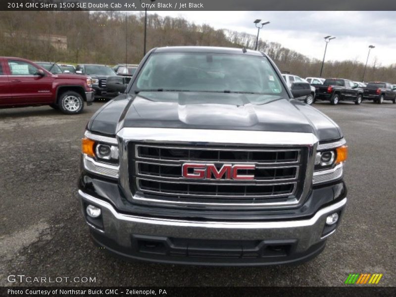 Onyx Black / Jet Black 2014 GMC Sierra 1500 SLE Double Cab 4x4