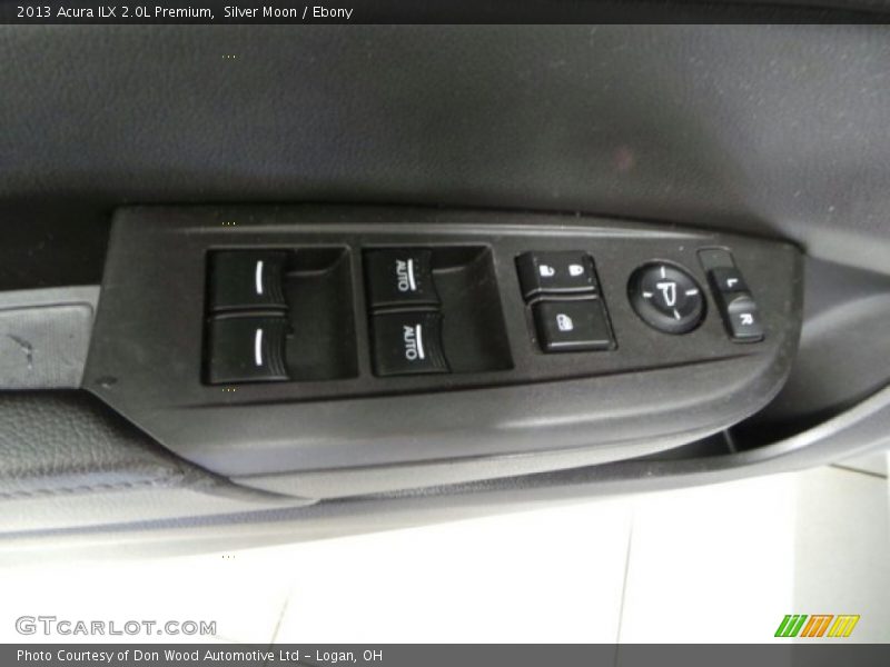 Silver Moon / Ebony 2013 Acura ILX 2.0L Premium