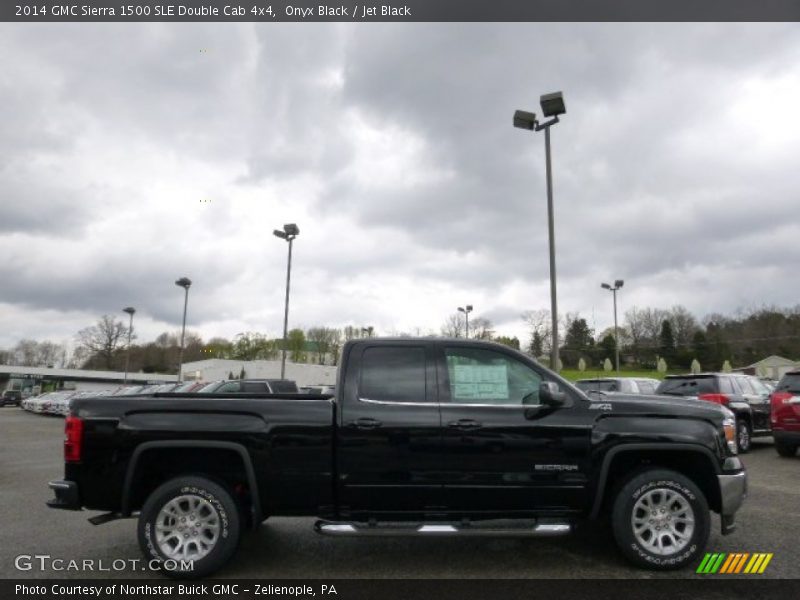 Onyx Black / Jet Black 2014 GMC Sierra 1500 SLE Double Cab 4x4