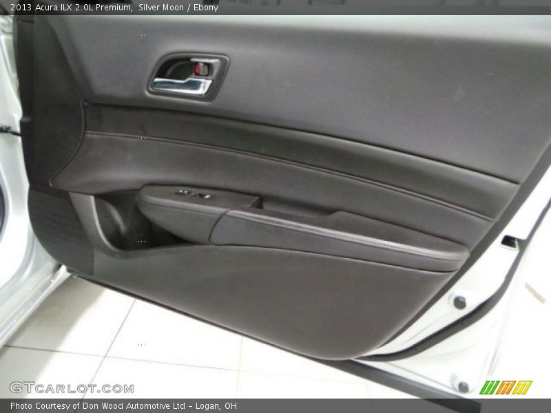 Silver Moon / Ebony 2013 Acura ILX 2.0L Premium