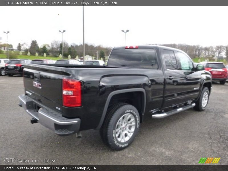Onyx Black / Jet Black 2014 GMC Sierra 1500 SLE Double Cab 4x4