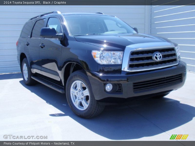 Black / Graphite 2014 Toyota Sequoia SR5