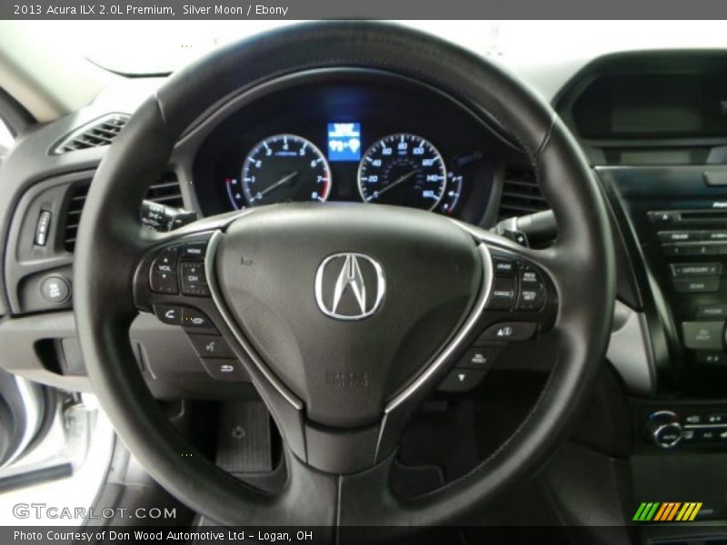Silver Moon / Ebony 2013 Acura ILX 2.0L Premium