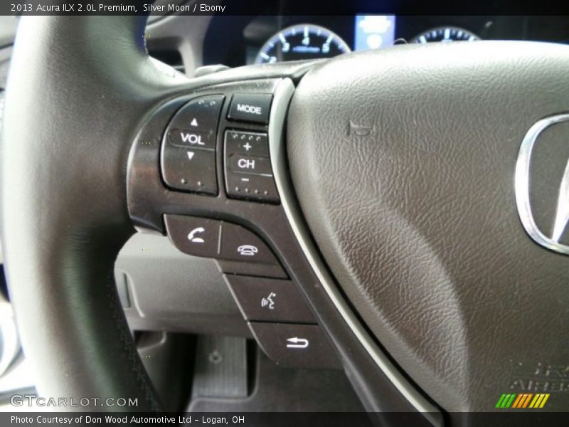 Silver Moon / Ebony 2013 Acura ILX 2.0L Premium