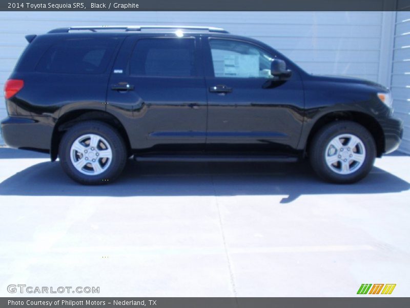 Black / Graphite 2014 Toyota Sequoia SR5