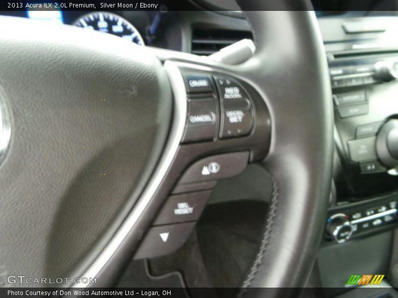 Silver Moon / Ebony 2013 Acura ILX 2.0L Premium