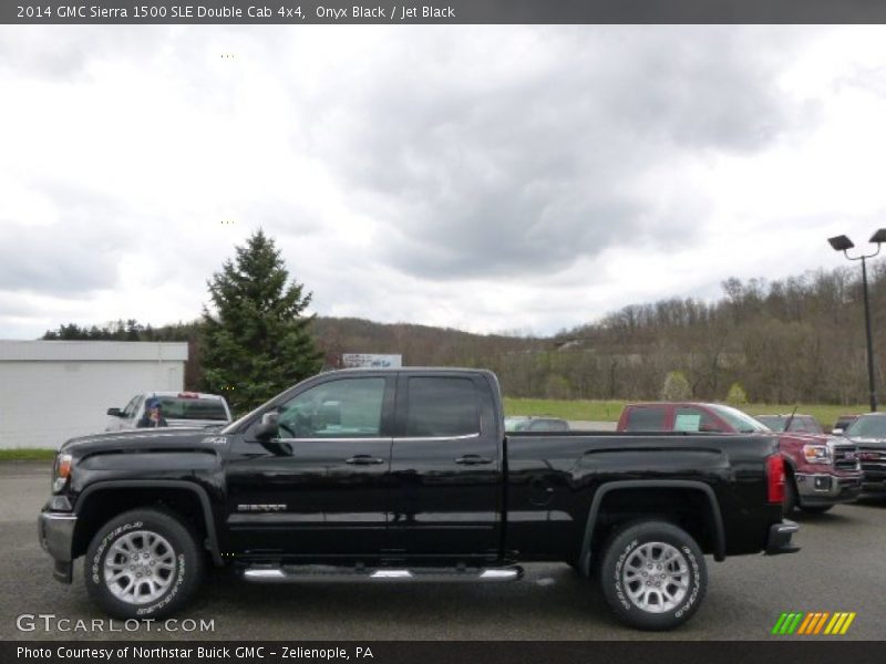 Onyx Black / Jet Black 2014 GMC Sierra 1500 SLE Double Cab 4x4