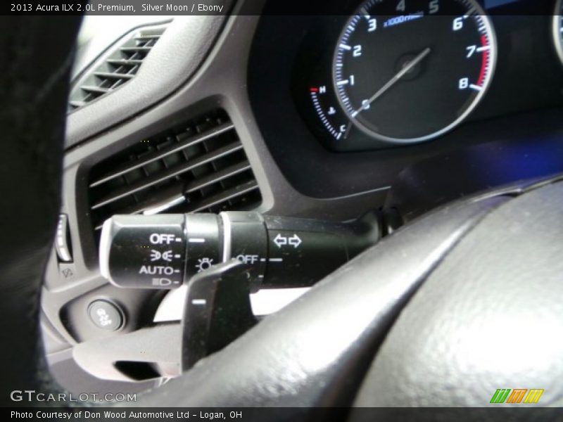 Silver Moon / Ebony 2013 Acura ILX 2.0L Premium