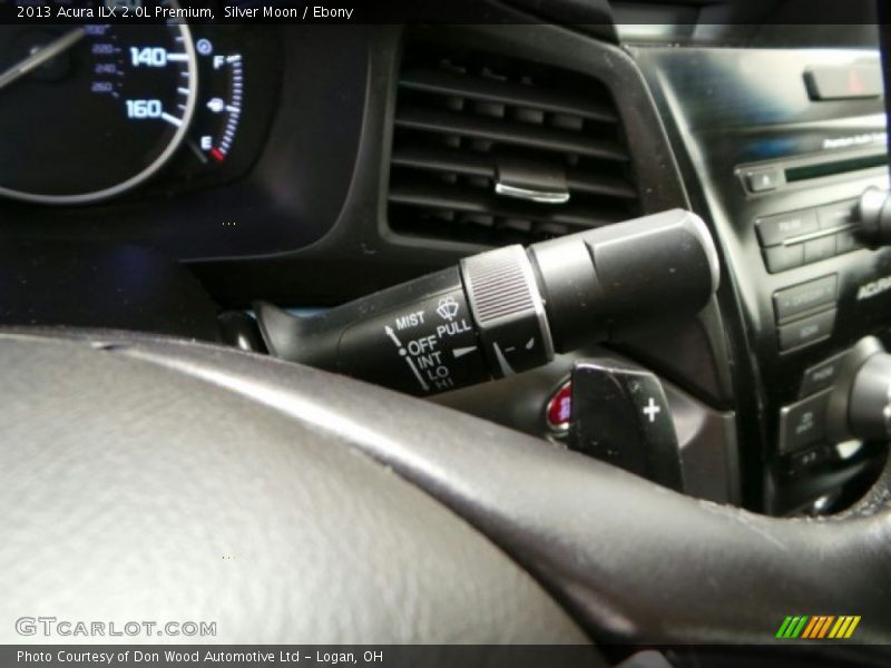 Silver Moon / Ebony 2013 Acura ILX 2.0L Premium