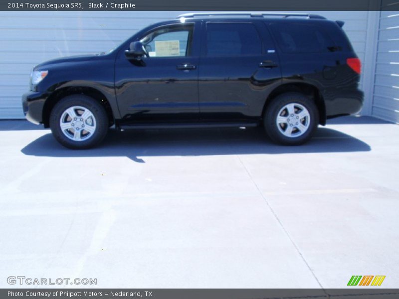 Black / Graphite 2014 Toyota Sequoia SR5
