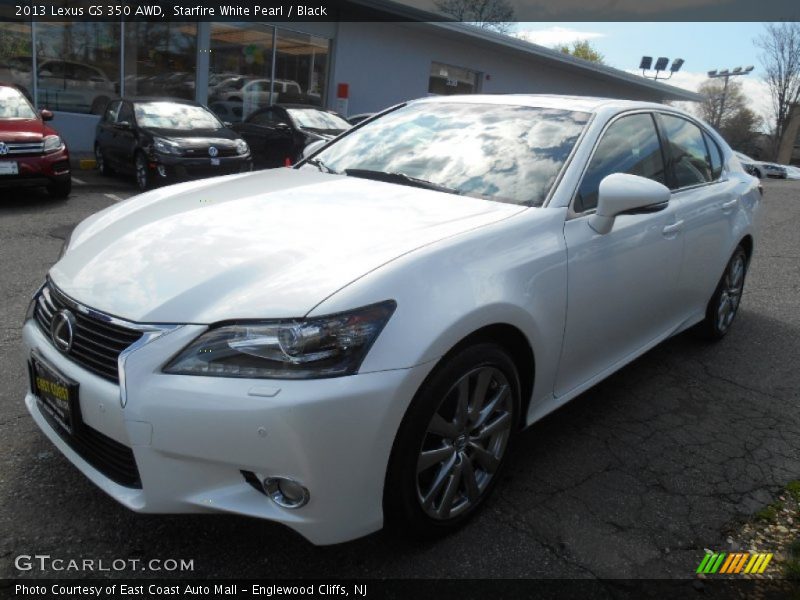 Starfire White Pearl / Black 2013 Lexus GS 350 AWD