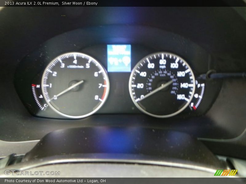 Silver Moon / Ebony 2013 Acura ILX 2.0L Premium