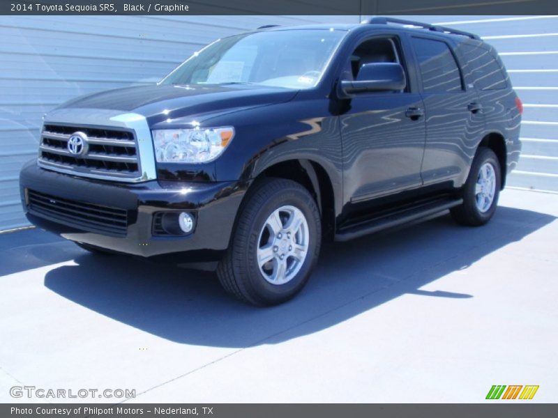 Black / Graphite 2014 Toyota Sequoia SR5