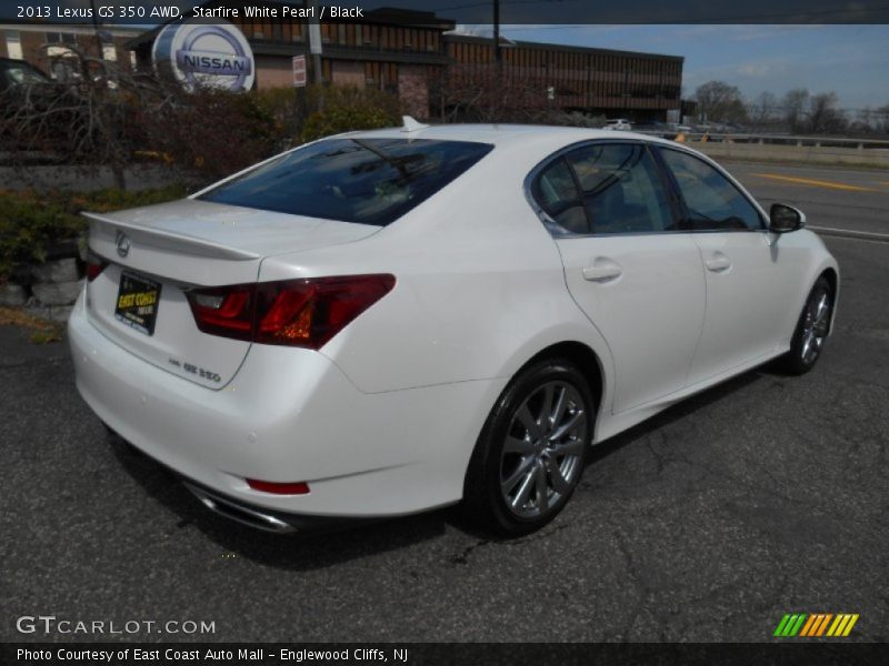 Starfire White Pearl / Black 2013 Lexus GS 350 AWD