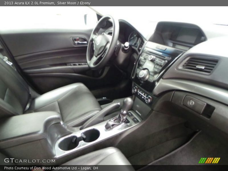 Silver Moon / Ebony 2013 Acura ILX 2.0L Premium