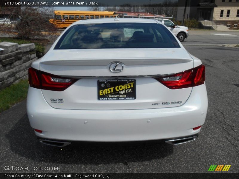 Starfire White Pearl / Black 2013 Lexus GS 350 AWD
