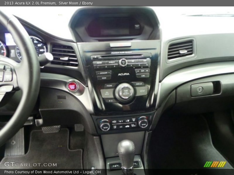 Silver Moon / Ebony 2013 Acura ILX 2.0L Premium