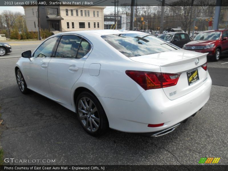 Starfire White Pearl / Black 2013 Lexus GS 350 AWD