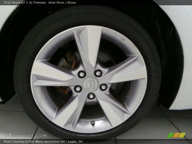 Silver Moon / Ebony 2013 Acura ILX 2.0L Premium