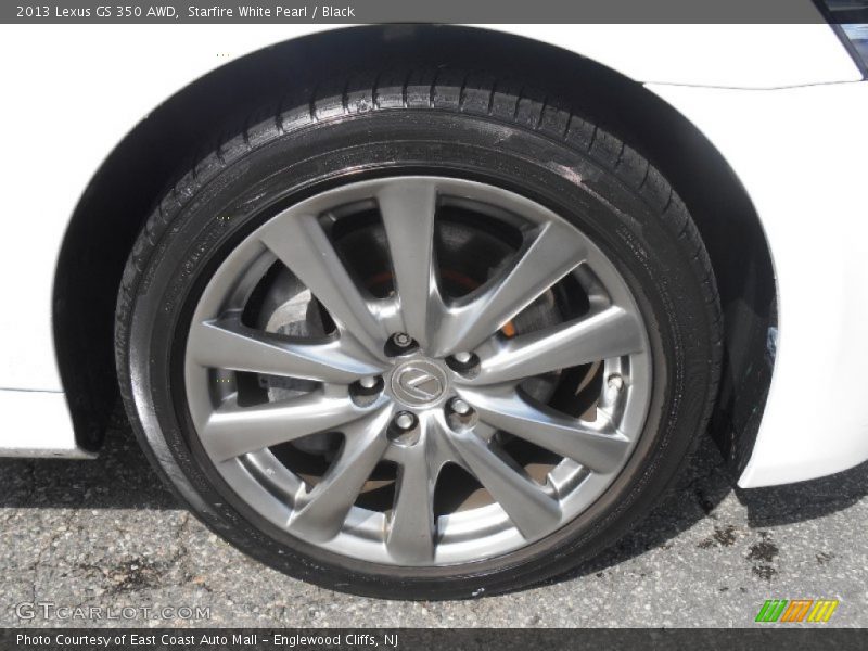 Starfire White Pearl / Black 2013 Lexus GS 350 AWD