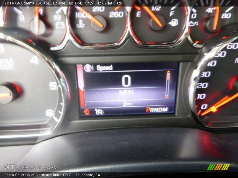 Onyx Black / Jet Black 2014 GMC Sierra 1500 SLE Double Cab 4x4