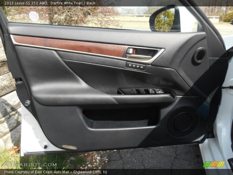 Starfire White Pearl / Black 2013 Lexus GS 350 AWD