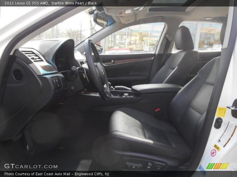 Starfire White Pearl / Black 2013 Lexus GS 350 AWD