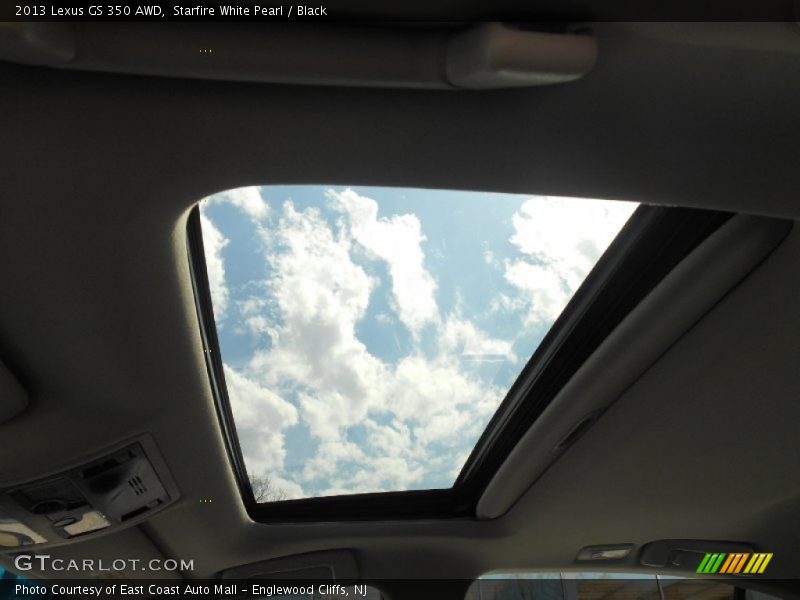 Starfire White Pearl / Black 2013 Lexus GS 350 AWD