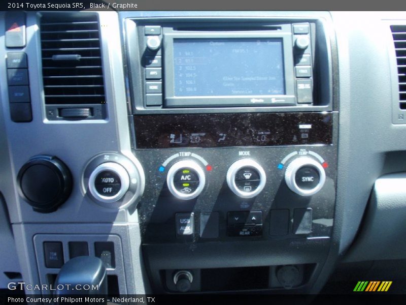 Black / Graphite 2014 Toyota Sequoia SR5