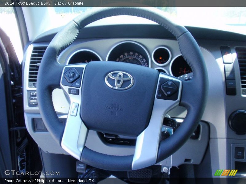 Black / Graphite 2014 Toyota Sequoia SR5