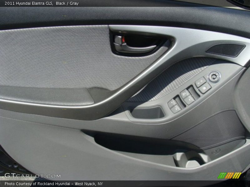 Black / Gray 2011 Hyundai Elantra GLS