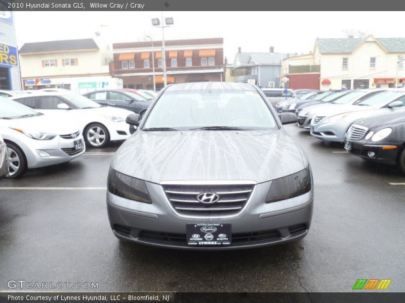 Willow Gray / Gray 2010 Hyundai Sonata GLS