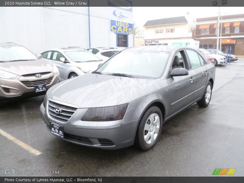 Willow Gray / Gray 2010 Hyundai Sonata GLS