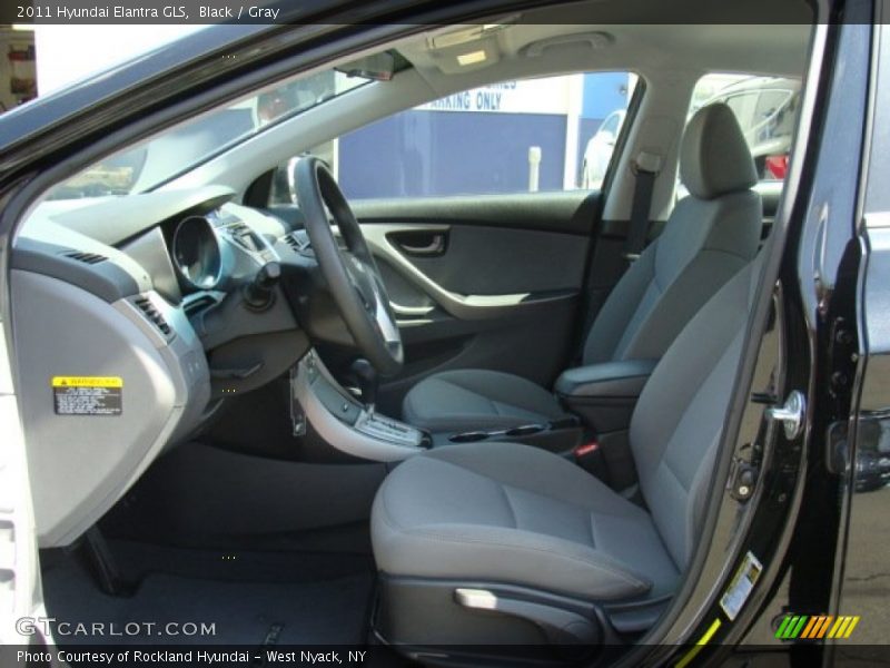 Black / Gray 2011 Hyundai Elantra GLS