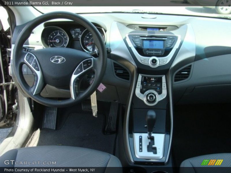 Black / Gray 2011 Hyundai Elantra GLS