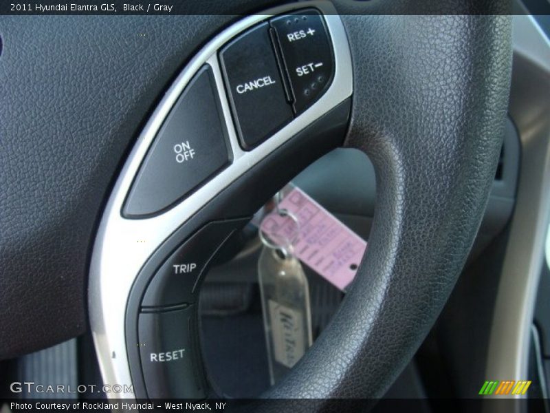 Black / Gray 2011 Hyundai Elantra GLS