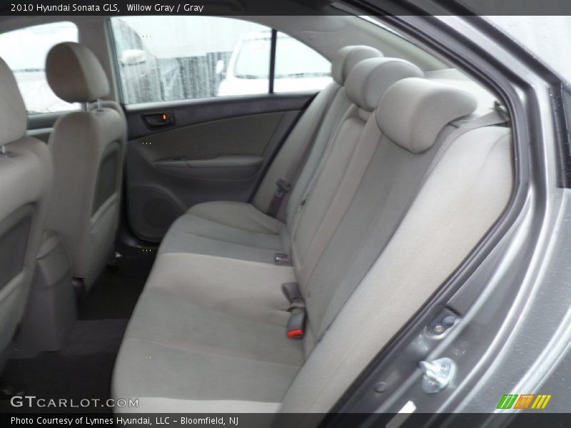 Willow Gray / Gray 2010 Hyundai Sonata GLS