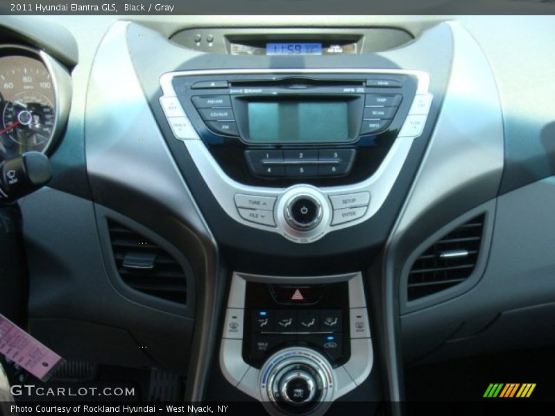 Black / Gray 2011 Hyundai Elantra GLS