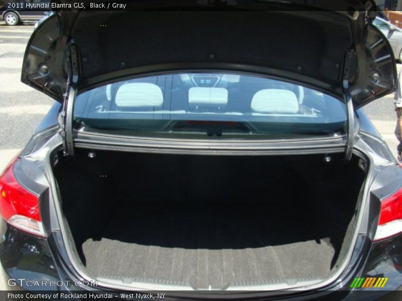 Black / Gray 2011 Hyundai Elantra GLS
