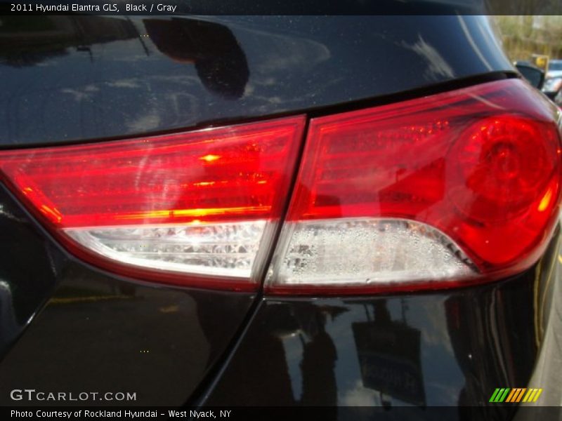 Black / Gray 2011 Hyundai Elantra GLS