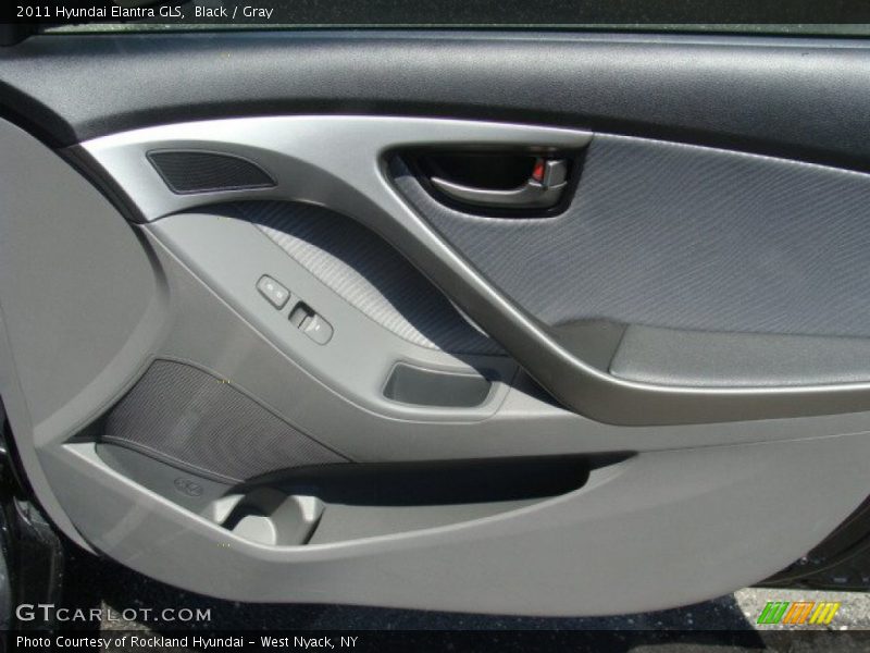 Black / Gray 2011 Hyundai Elantra GLS