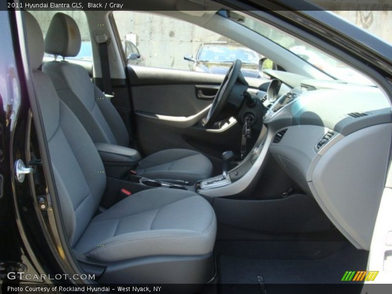 Black / Gray 2011 Hyundai Elantra GLS
