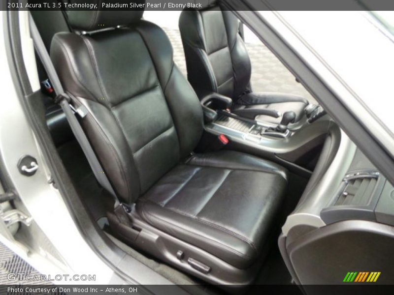 Paladium Silver Pearl / Ebony Black 2011 Acura TL 3.5 Technology