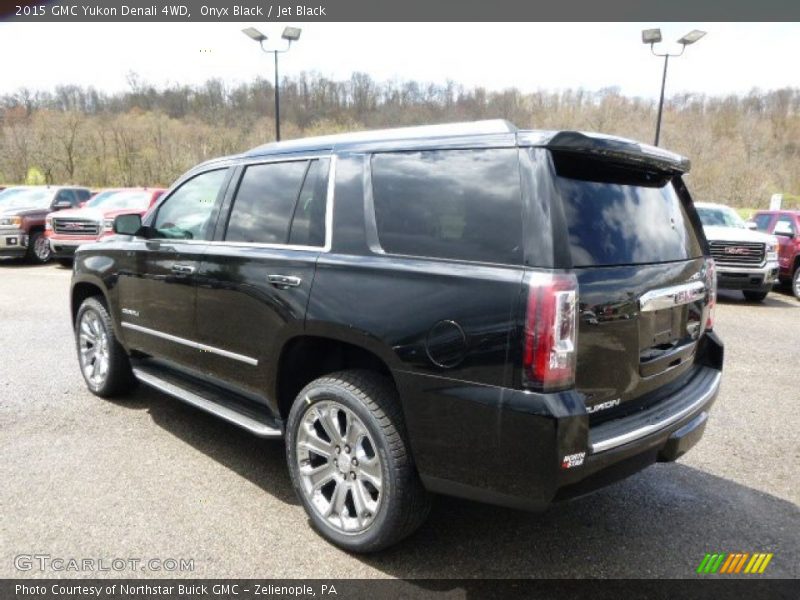 Onyx Black / Jet Black 2015 GMC Yukon Denali 4WD