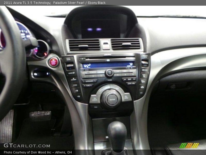 Paladium Silver Pearl / Ebony Black 2011 Acura TL 3.5 Technology